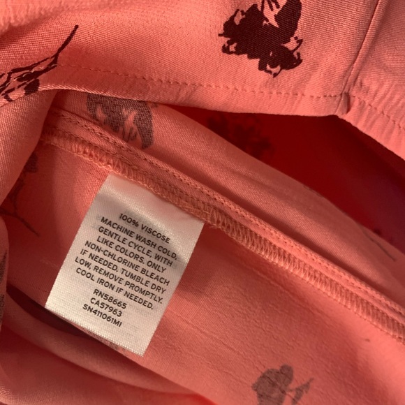 Pink Floral Something Navy Easy Woven Top - Picture 7 of 10